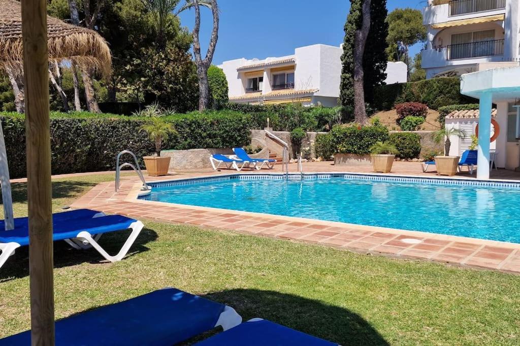 Luxe Studio Met Ruim Terras, Vlak Aan Zee! Sitio de Calahonda Ngoại thất bức ảnh